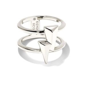 Kendra Scott Silver Geometric Ring